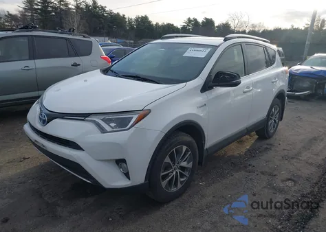 2016 Toyota Rav4 Hybrid Xle z USA, uszkodzony, nr VIN JTMRJREVXGD014309